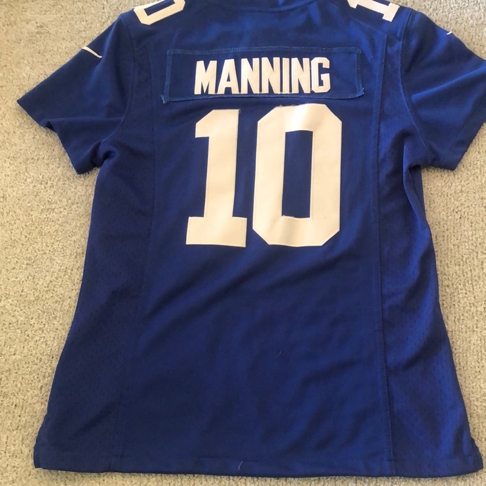 New York Giants Eli Manning Women’s size medium Nike jersey